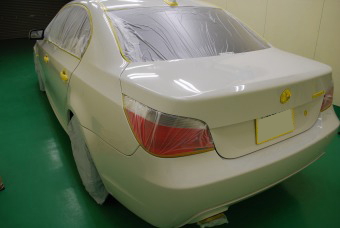 BMW 525i MSP (E60)のガラスコーティング　熊本県在住T様