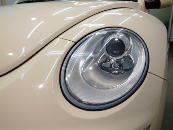 VW　ニュービートルカブリオレ　　ボディに謎の付着物除去＆ホイールコーティング　佐賀県のHさまサムネイル