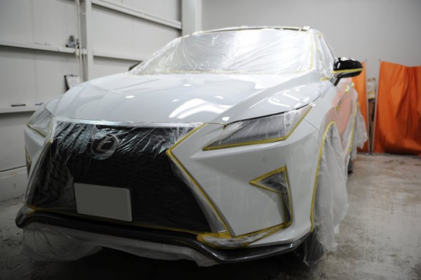 レクサス　RX200t　Fスポーツ　新車をガラスボディコーティング　福岡市Yさまサムネイル