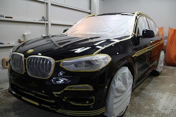 BMW アルピナ XD3　新車をガラスコーティングサムネイル